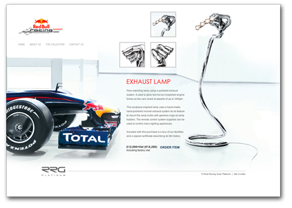 Red Bull Racing F1 Exhaust Lamp